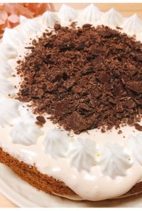 節約ꕤ塩キャラメル&パリパリチョコケーキ