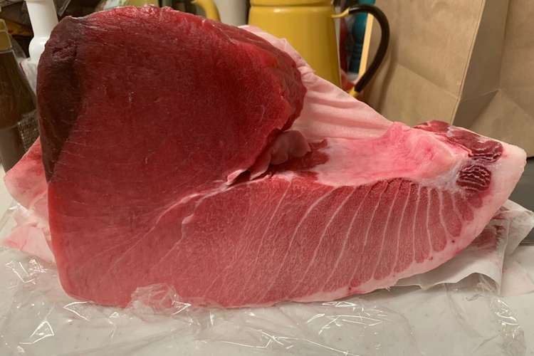 マグロの塊 解凍方法 レシピ 作り方 By Barかみさん クックパッド 簡単おいしいみんなのレシピが354万品