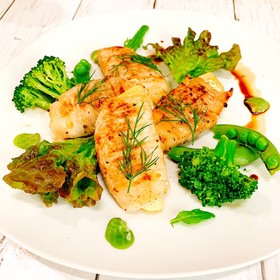 りんごとハーブクリームチーズの豚肉巻き