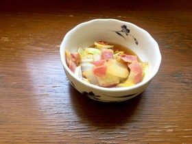 白菜とベーコンのクタクタ煮