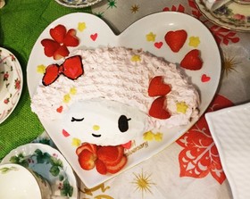 マイメロディのかわいいケーキ♪