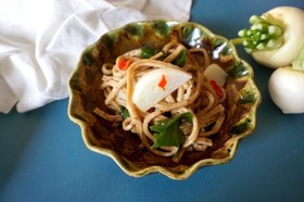 かぶを丸ごといただきますパスタ