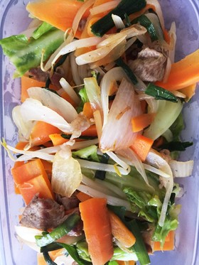 野菜炒め