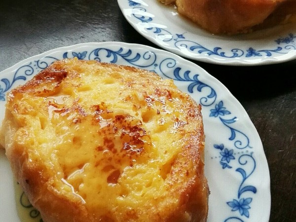 フランスパンのフレンチトースト。