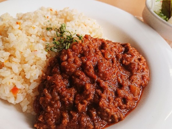 スパイシーなキーマカレー!