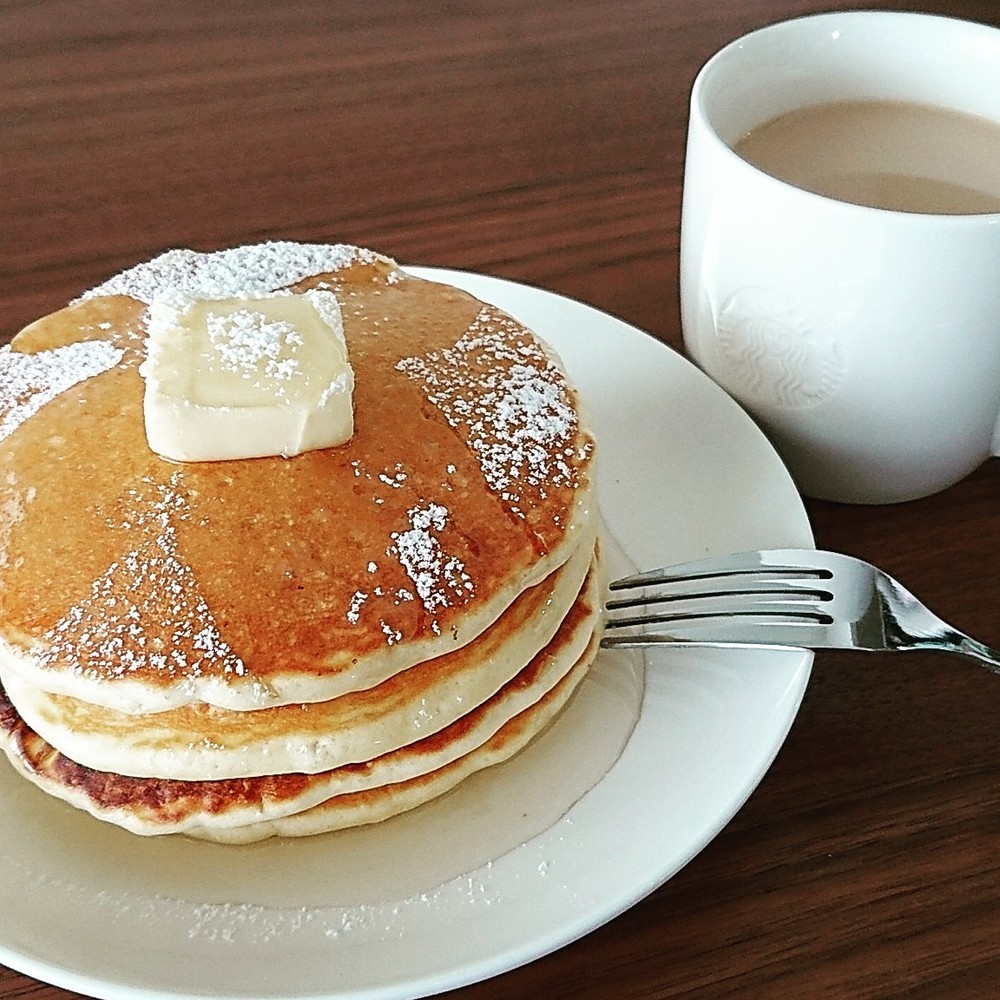 薄力粉で簡単パンケーキ 