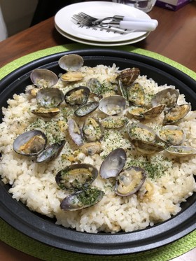 激ウマ♡なんちゃって アサリのパエリア