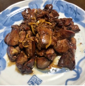 鶏レバーの甘辛しょうが煮 簡単