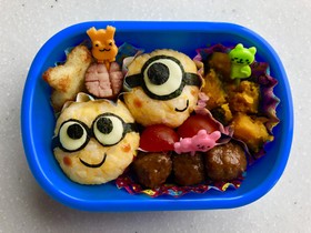 キャラ弁☆ミニオン弁当☆