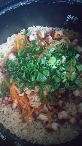 炊飯器でチョ~簡単!うまかタコ飯