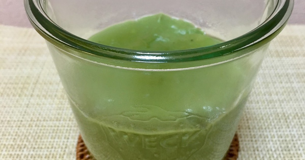 クリーミーな 抹茶のわらびもち Weck レシピ 作り方 By ミラベルの木 クックパッド