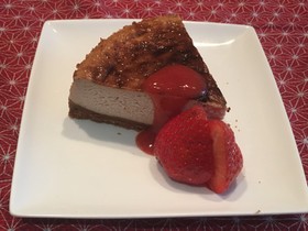 ストロベリーチーズケーキ