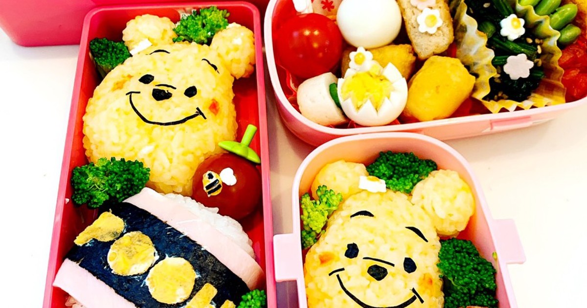 プーさんキャラ弁 簡単プーさん レシピ 作り方 By なぉ君 クックパッド 簡単おいしいみんなのレシピが363万品