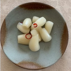 超簡単らっきょう漬け