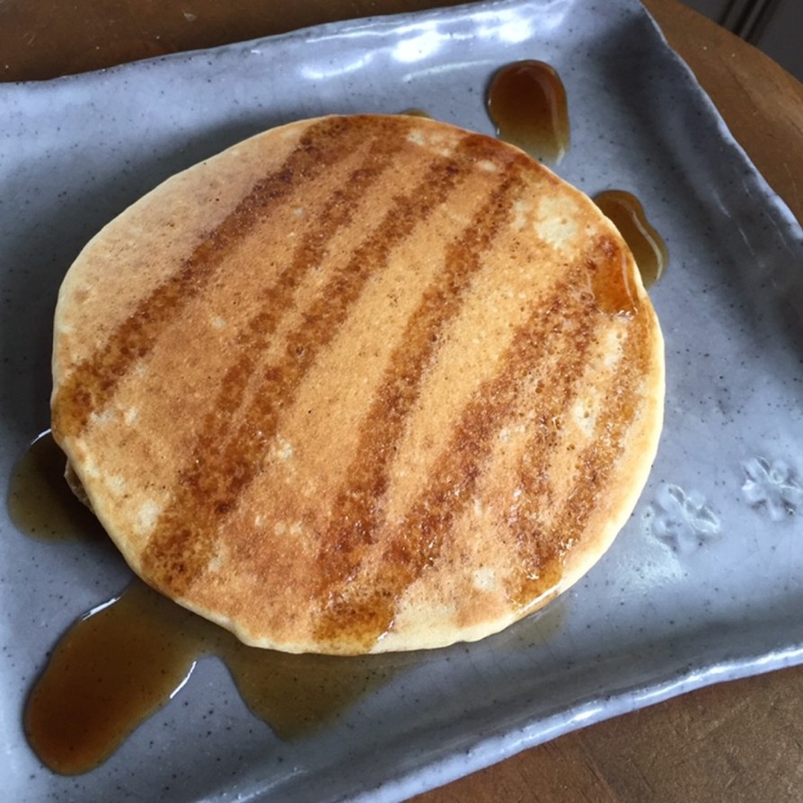 米粉or大麦粉で作るノンアレパンケーキの画像