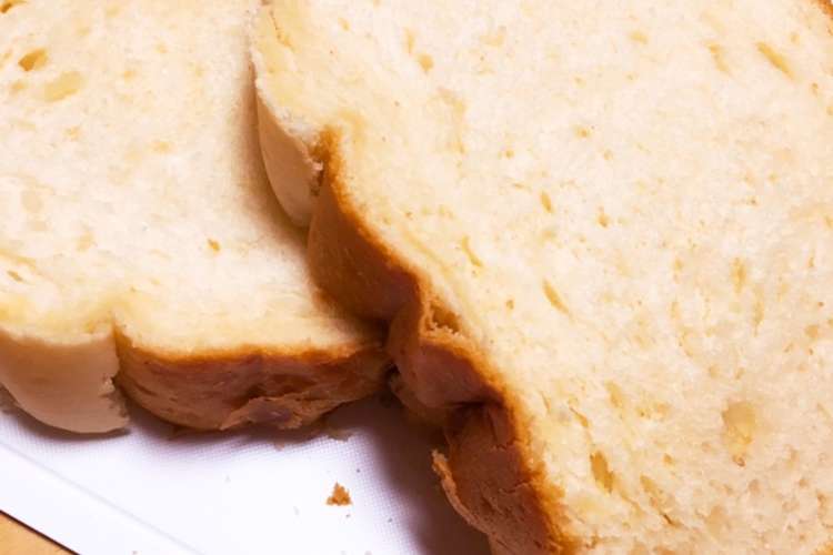 Hbふわっふわホットケーキミックス食パン レシピ 作り方 By Micchan325 クックパッド 簡単おいしいみんなのレシピが350万品