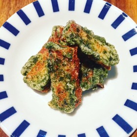 簡単◎揚げないちくわの磯辺揚げ