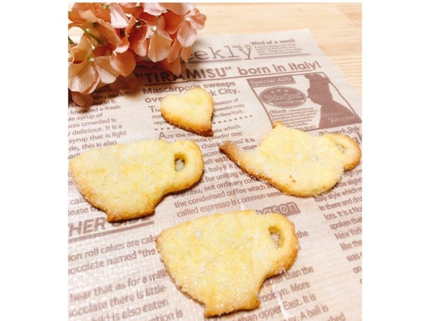 強力粉と粉糖でザクザクココナッツクッキー