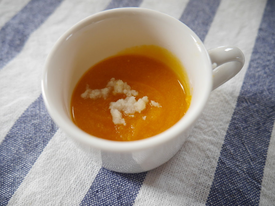 離乳初期☆白身魚のかぼちゃスープの画像