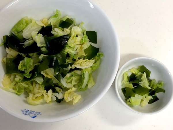 【幼児食】取分けOK 簡単キャベツサラダ