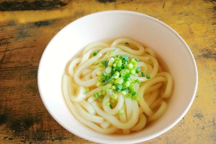 いいかおり 減塩 飲み干したいうどんだし レシピ 作り方 By ひとくちコンロ2 クックパッド