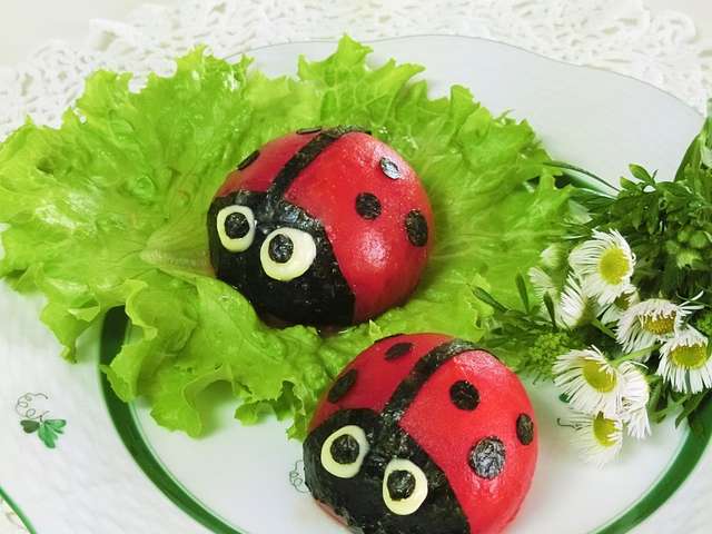 無料ダウンロードかわいい てんとう むし 無料イラスト集