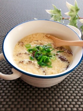 鶏のゆで汁リメイク★かきたまスープ
