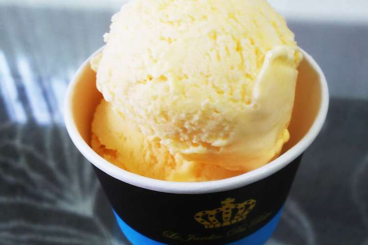 牛乳と全卵で濃厚バニラアイスクリーム レシピ 作り方 By ようる クックパッド