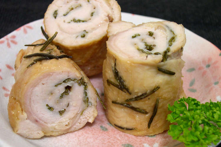 鶏むね肉のローズマリー巻き レシピ 作り方 By はやみちゃん クックパッド 簡単おいしいみんなのレシピが349万品
