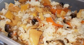 筍の混ぜご飯