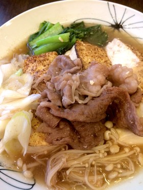 肉豆腐♪小松菜入り超簡単