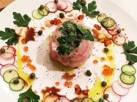 鯛のカルパッチョ