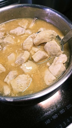 サメの味噌煮~あんかけ風~