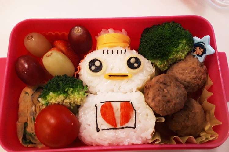 おかあさんといっしょガラピコぷーのお弁当 レシピ 作り方 By Cabaty クックパッド 簡単おいしいみんなのレシピが366万品