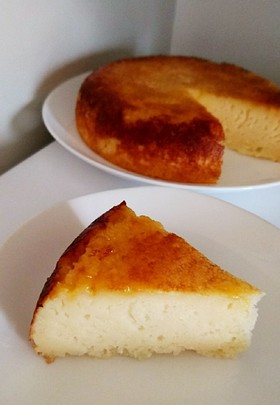 炊飯器で簡単♪HMでヨーグルトケーキ