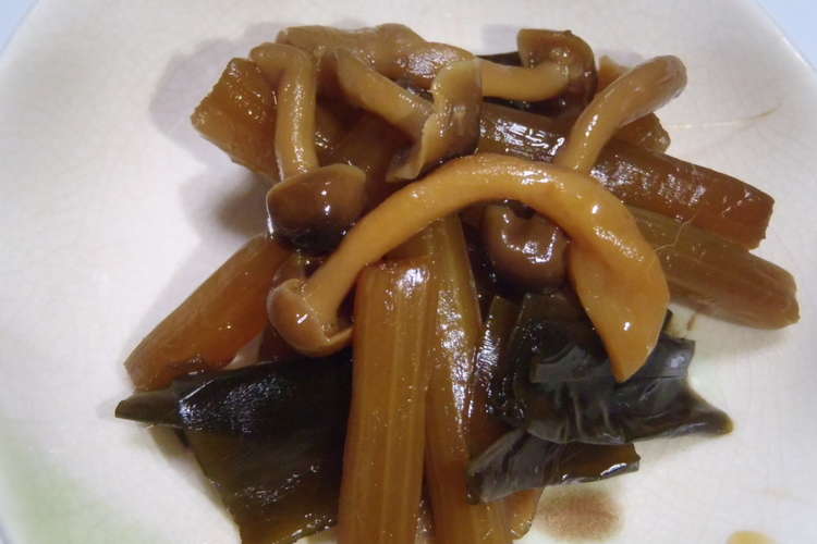 長期保存可能 蕗と昆布とキノコの佃煮 レシピ 作り方 By 夢遊草 クックパッド 簡単おいしいみんなのレシピが352万品