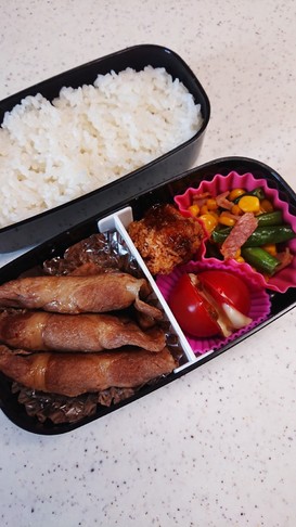 肉好き男子お弁当50✨