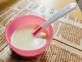 【離乳食 初期〜】とろとろミルクプリン