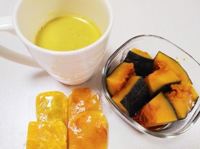 +離乳食♡電気圧力鍋でかぼちゃの煮物