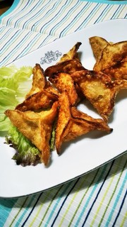餃子の皮で☆簡単サモサの写真