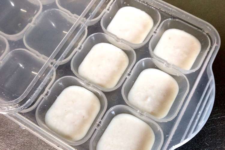離乳食初期＊フリージング＊白身魚