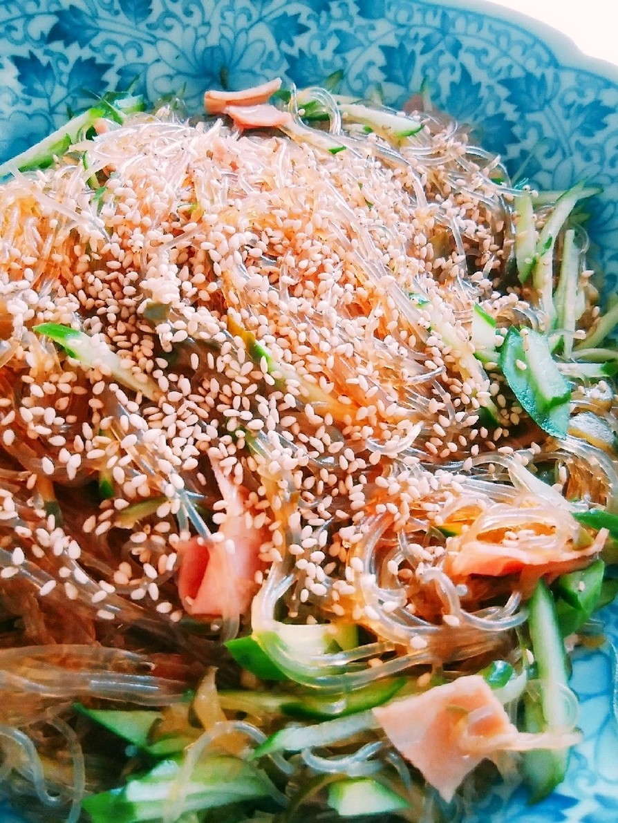 味染み！春雨サラダ中華☆きゅうり大量消費の画像