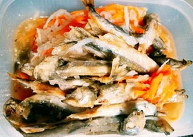 食欲増し増し❤ししゃもの南蛮漬け