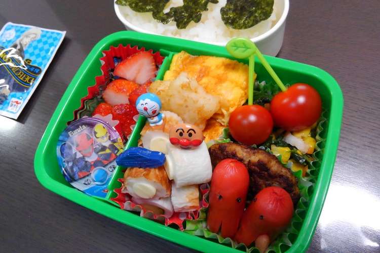 お弁当の記録 5歳 年長児 4月 レシピ 作り方 By クックpq2281 クックパッド