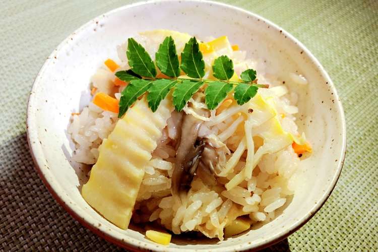 筍と舞茸の炊き込みご飯 レシピ 作り方 By 順子先生 クックパッド
