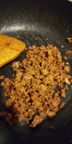 簡単合挽き肉のそぼろ