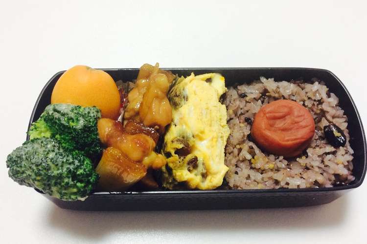 156 卵焼きレーズンに焼き鳥風弁当 レシピ 作り方 By クックc8i0i5 クックパッド 簡単おいしいみんなのレシピが370万品