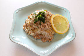 レモンクリームパスタ