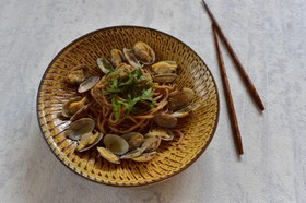 和風ボンゴレパスタ
