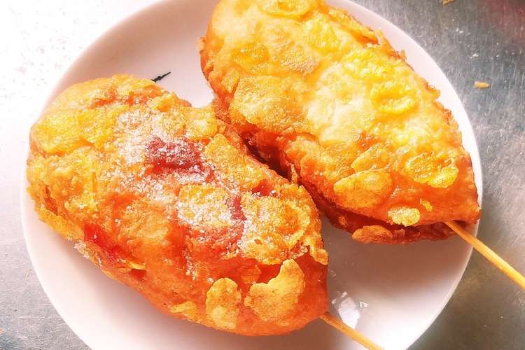 コーンフレークでサクサク チーズドッグ レシピ 作り方 By ロビくま クックパッド 簡単おいしいみんなのレシピが360万品